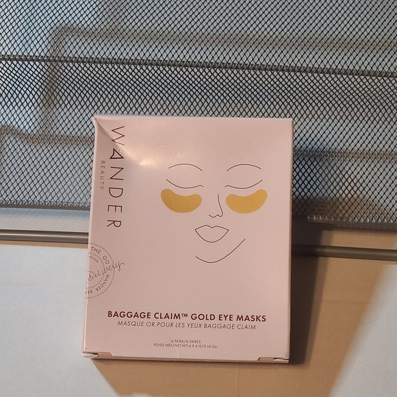 Wander Beauty Gold Baggage Claim Masks NIB 6 Pairs 6 X 4g/.14 Oz - Picture 7 of 8